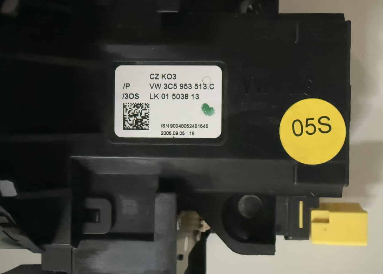 Steuergerät Lenkrad Lenksäule mit Schleifring VW Passat 3C