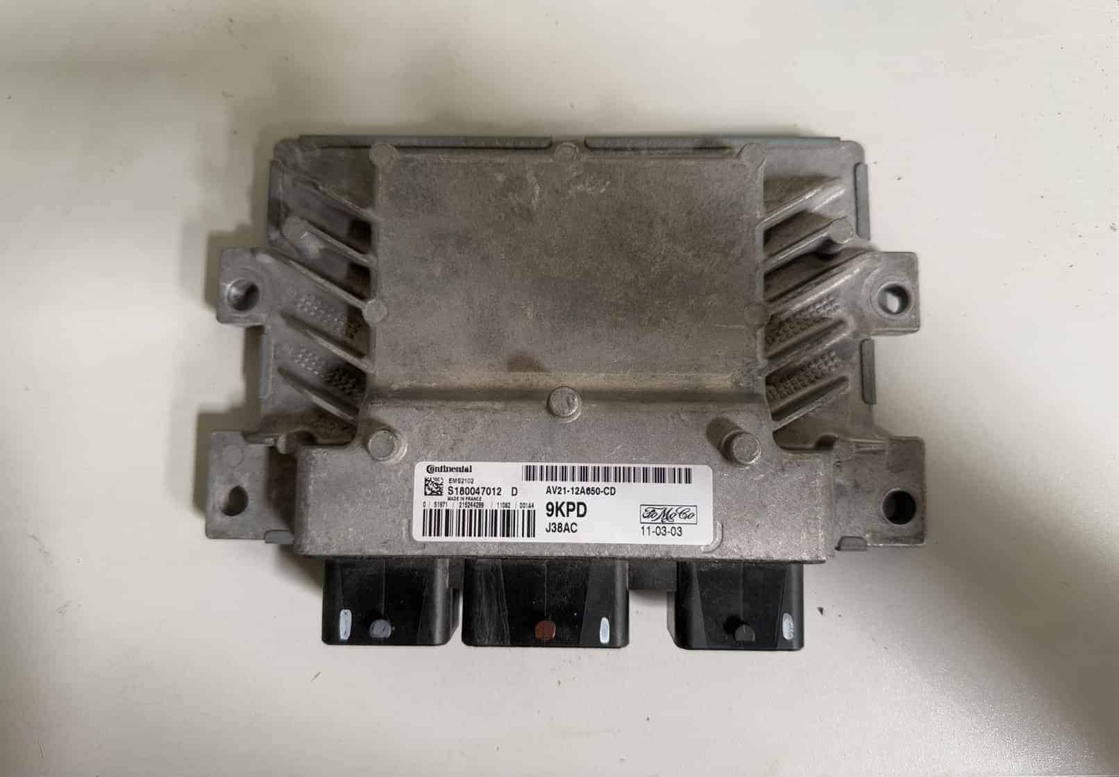 Motor Steuergerät Continental Ford Fiesta 1.25L 2010