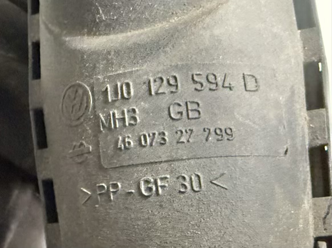 Ansaugschlauch für Luftfilter Golf 4 1,4 1J1 1998 1J0129594D, 4607327799