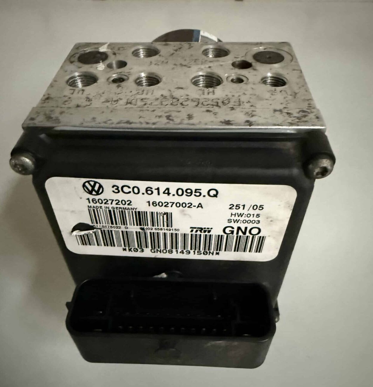 ABS-Block Steuergerät VW Passat 3C 2.0l FSI 3C0614095