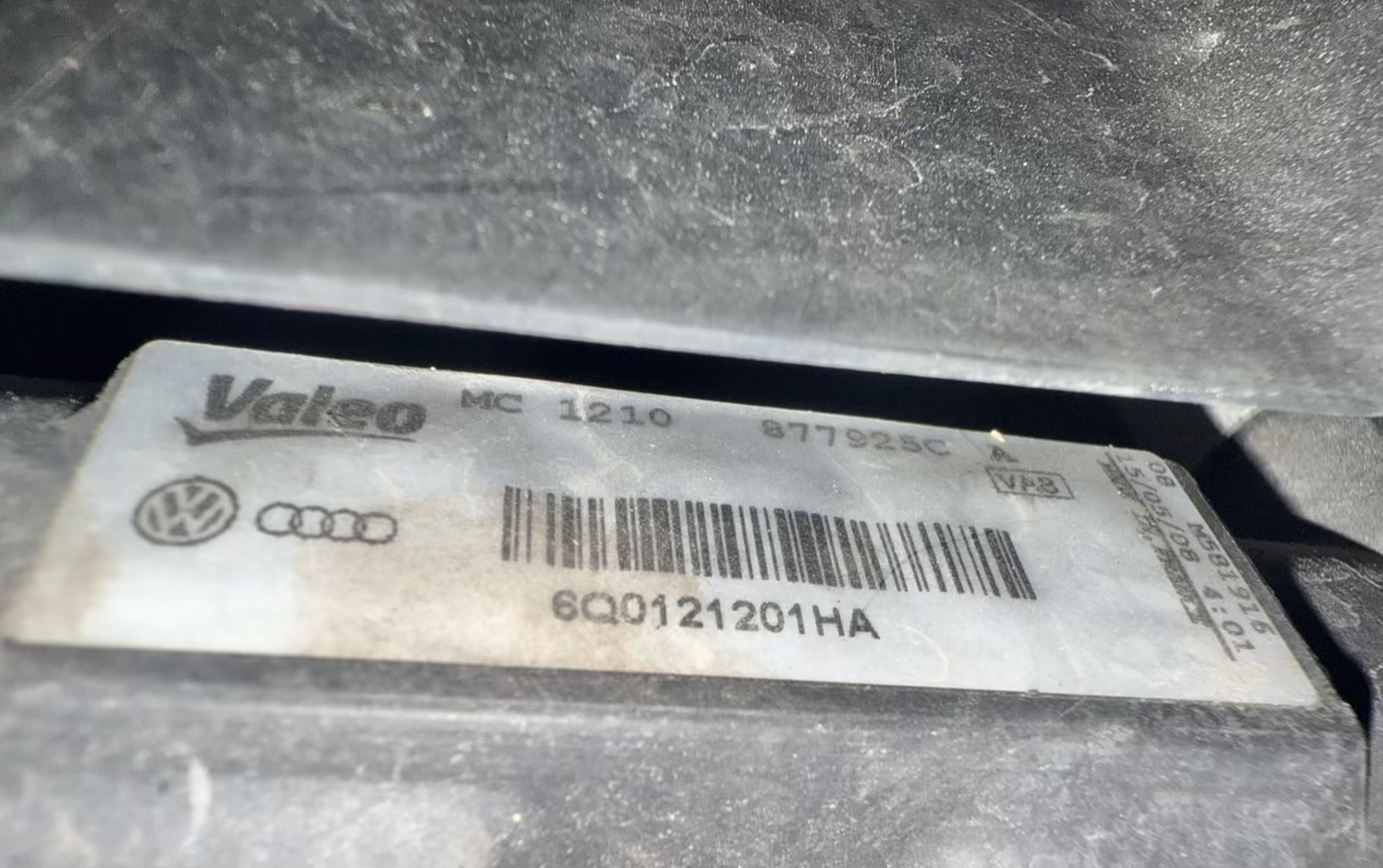 Schlossträger Frontmaske Vorne Komp. Seat Ibiza 1.2 2008 6L0805588, 6Q0121253K