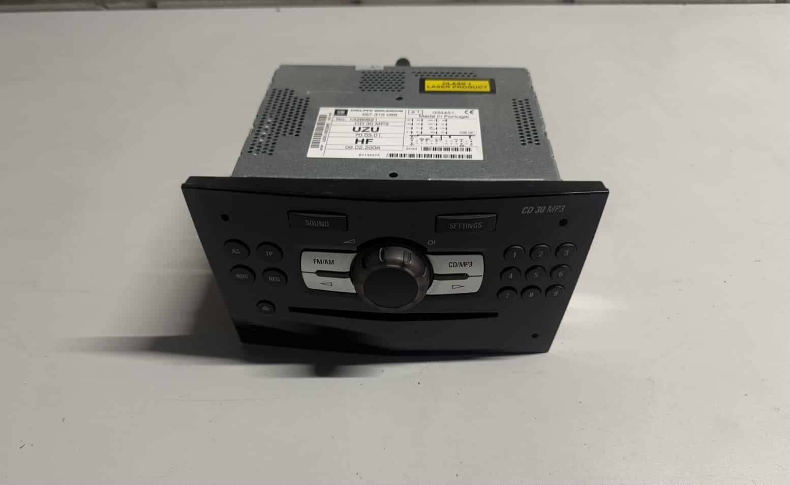 CD30 MP3 Radio module Opel Corsa D 2009