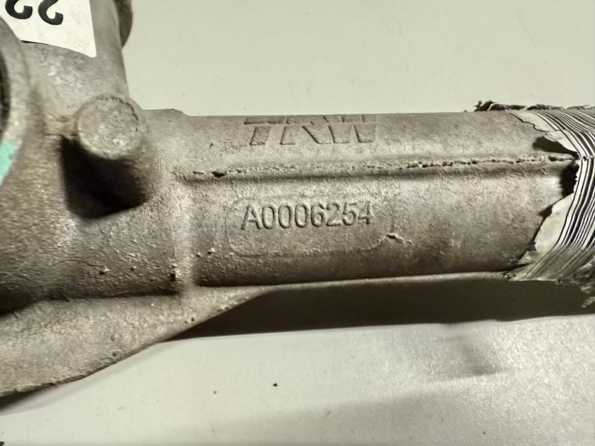 Lenkgetriebe Lenksäule Opel Corsa A0006254, 93167838