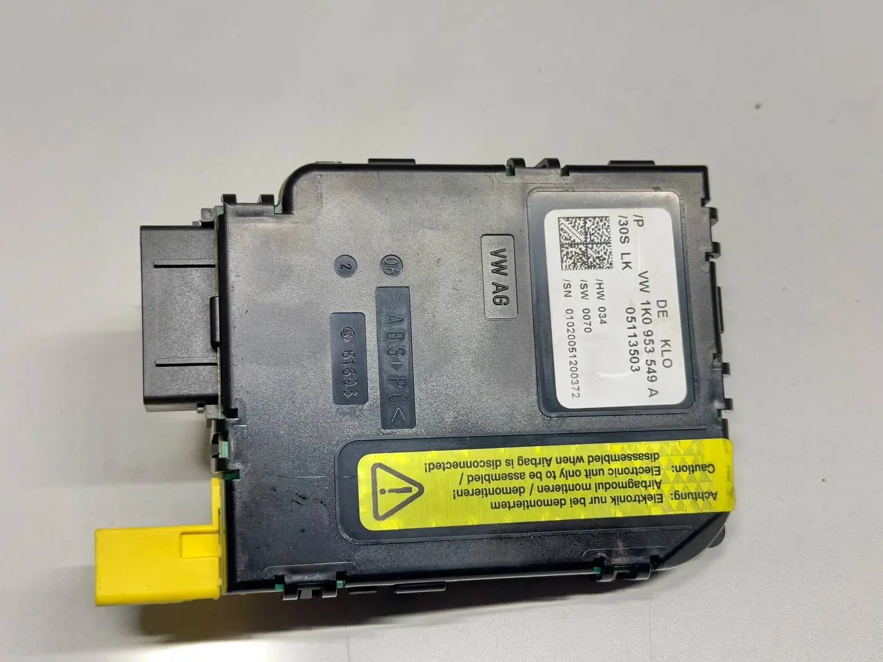 Steuergerät Lenksäule Lenkstockschalter für VW Golf5 1K1 1.4L 1K0953549A