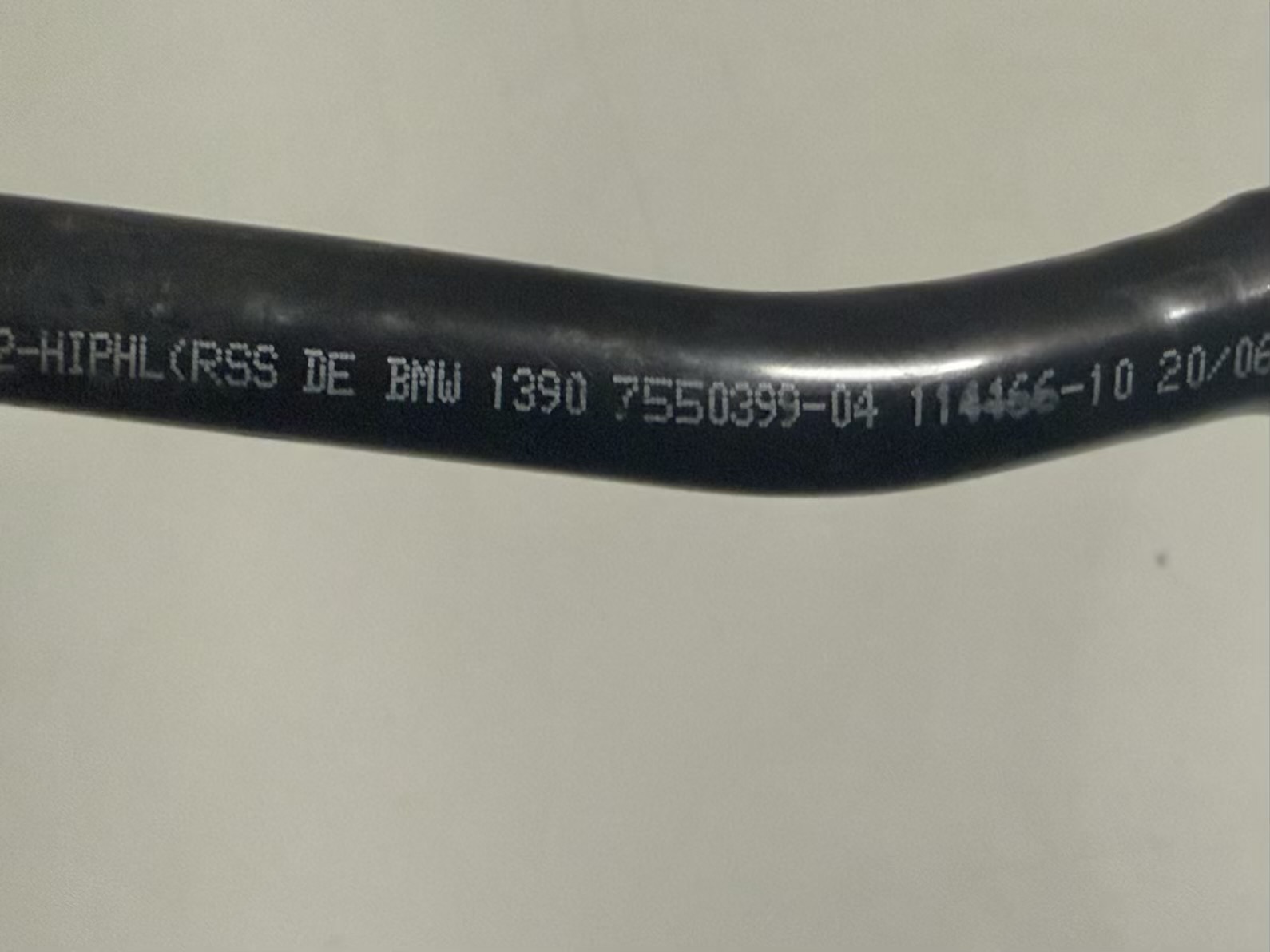 Kraftstoffleitung Benzin BMW 116i E81 2011 755039904, 11446610