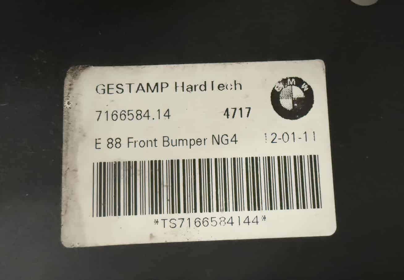 Frontpaneel Frontblech Stoßstangenrahmen vorne Träger BMW 116i E81 E87 2011