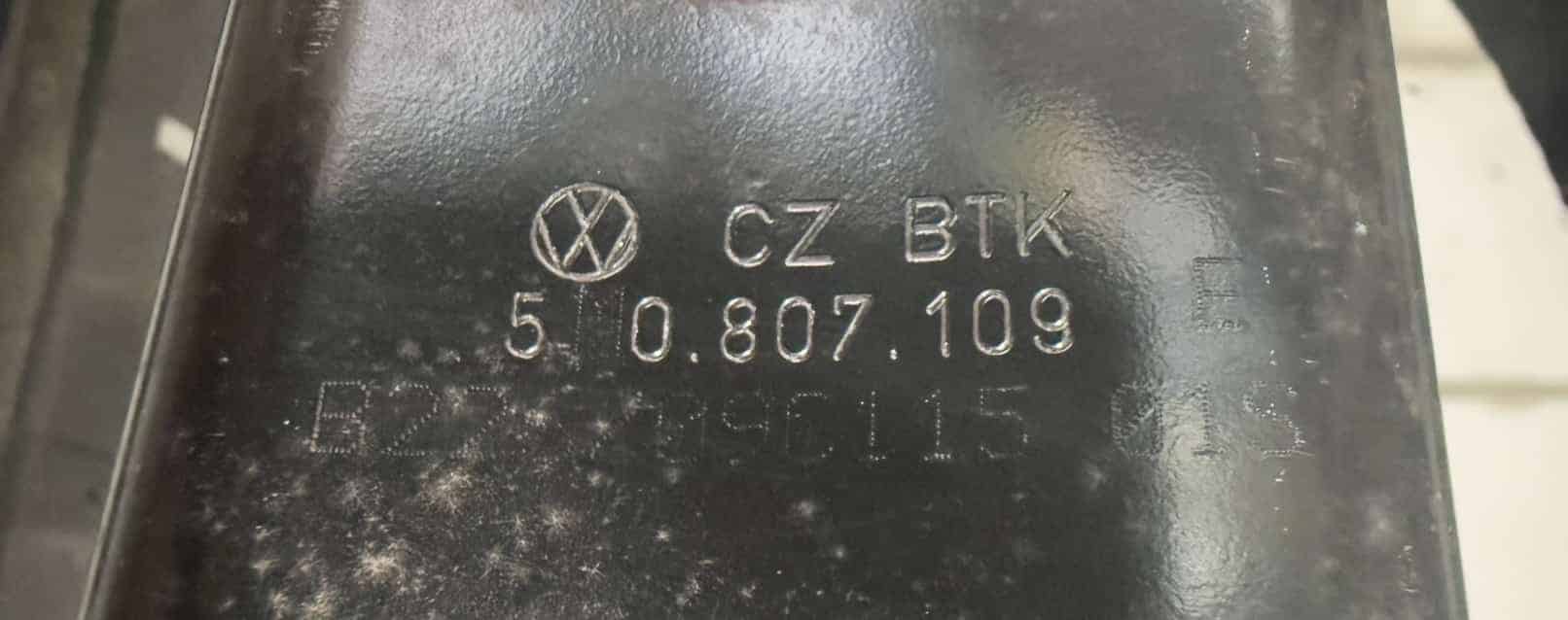 Frontmaske Frontgerüst Schloßträger VW Golf Plus 2009
