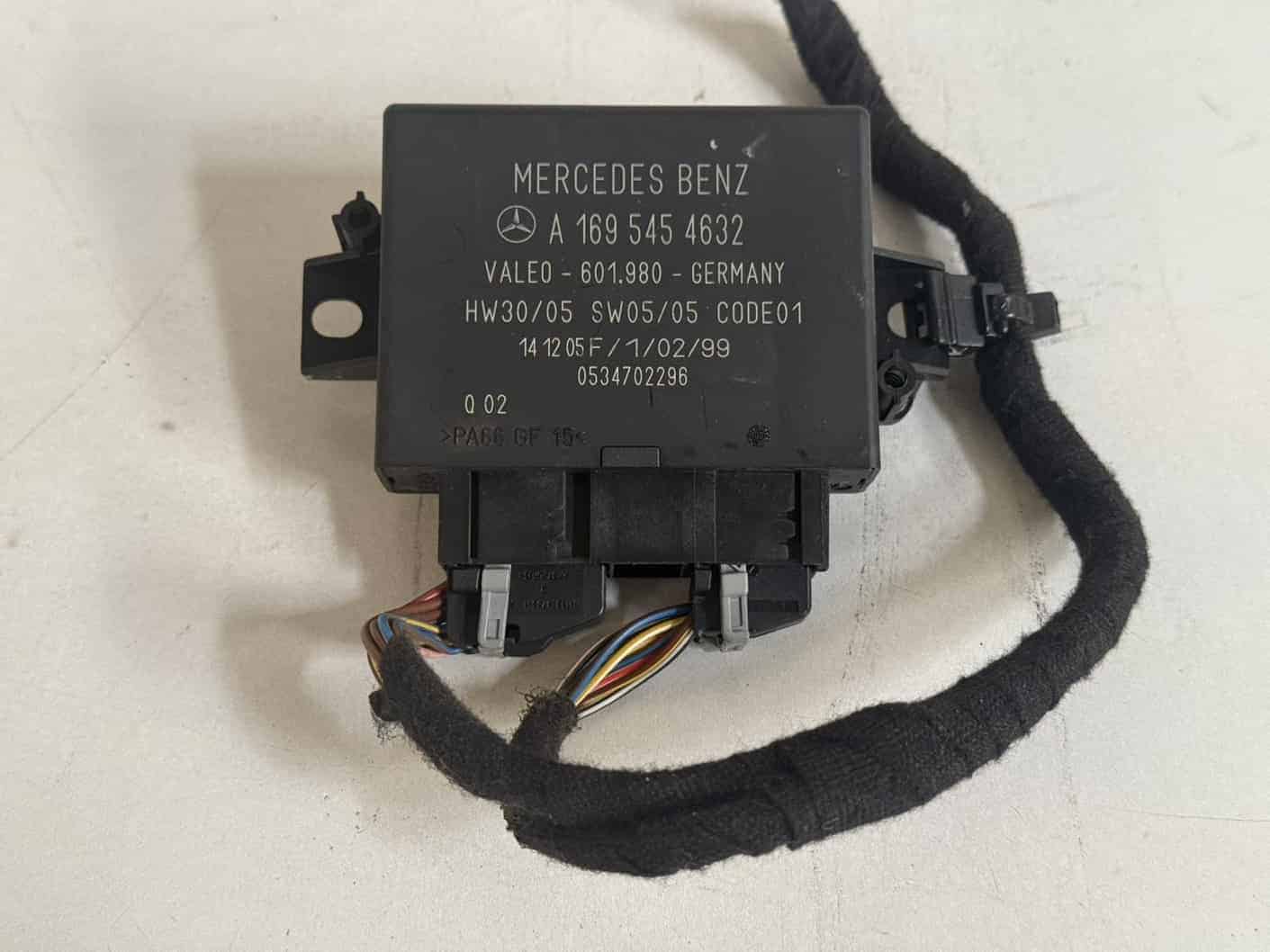 Steuergerät Einparkhilfe PDC Modul Mercedes Benz BKlasse W245 B170 2005