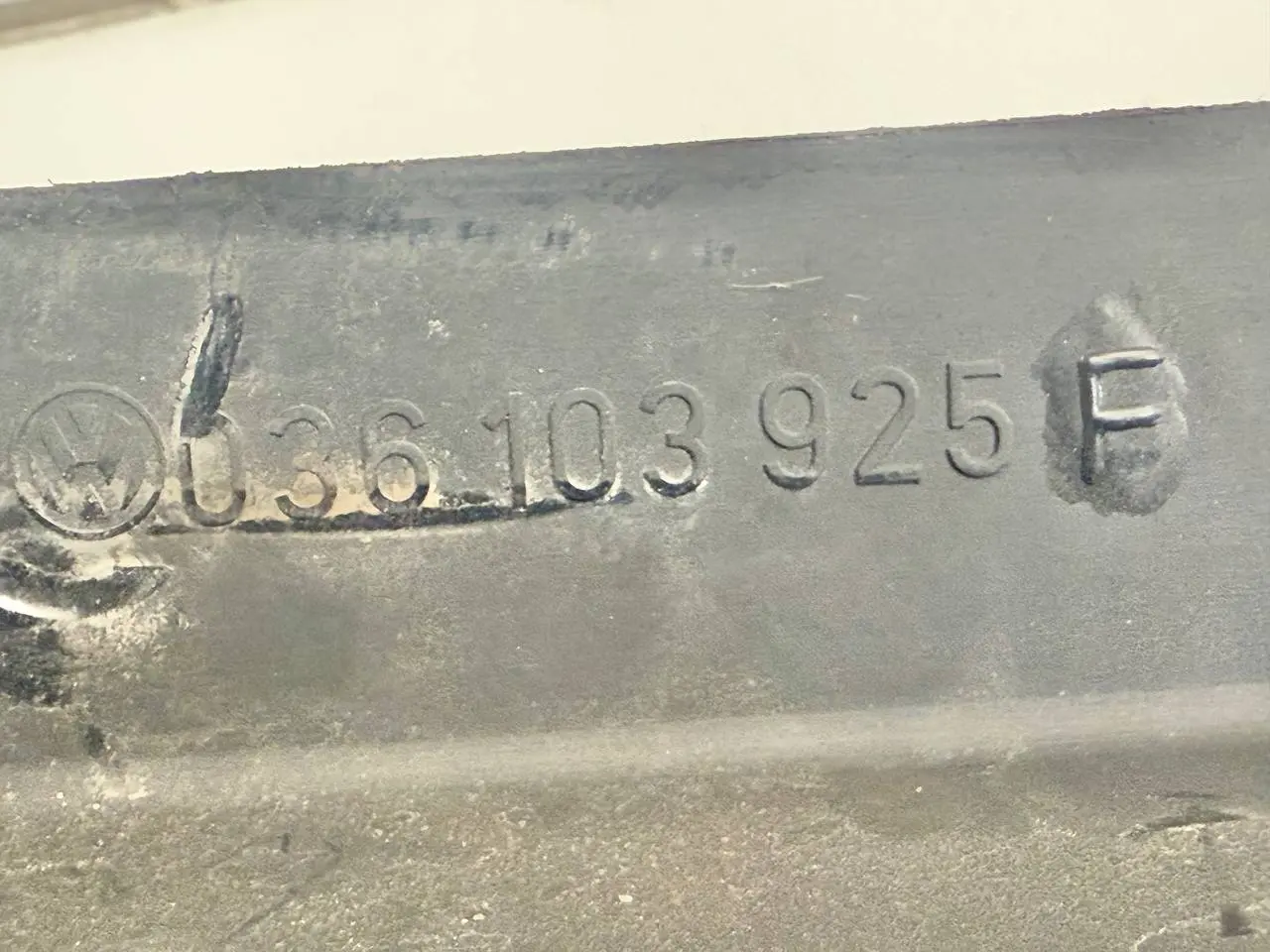Motorabdeckung Motorverkleidung Verschalung oben Golf 4 1,4 1J1 1998 036103925F