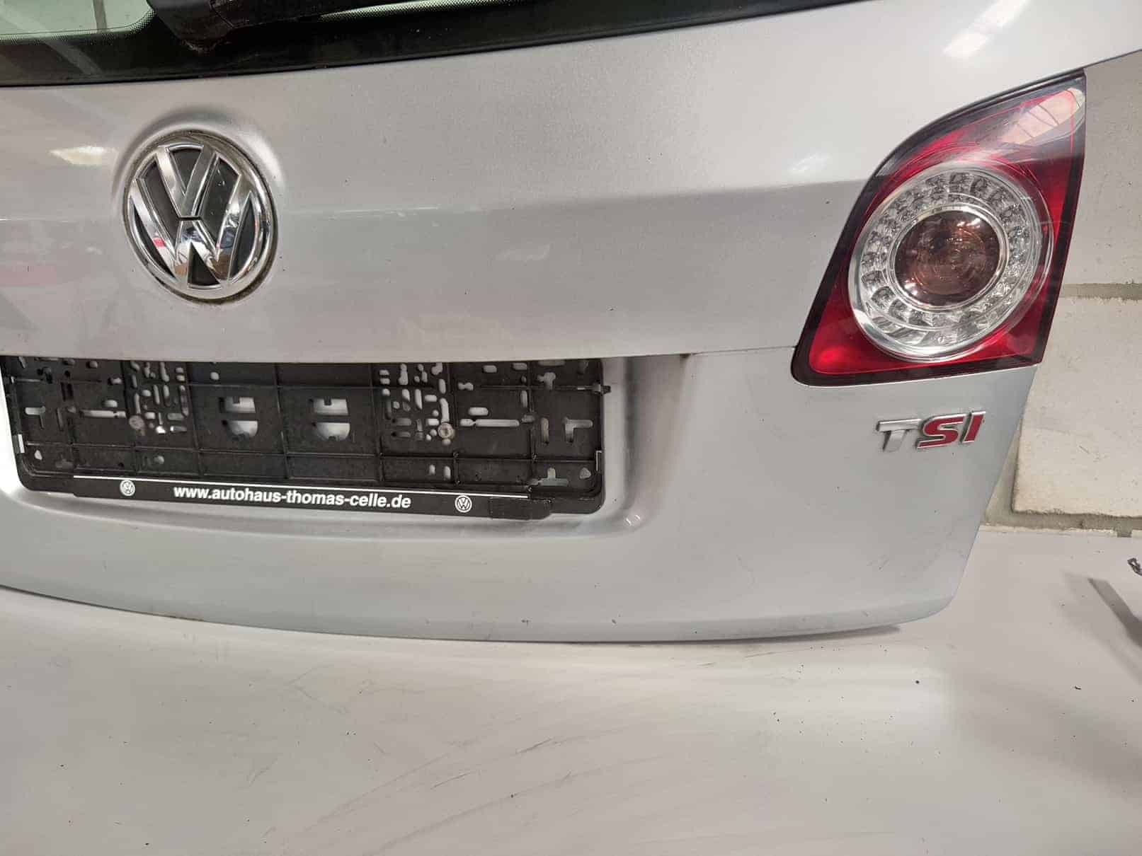 Heckklappe komplett ohne rost VW Golf Plus 2009