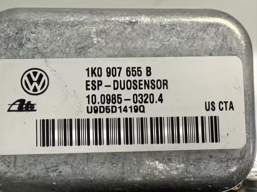 Querbeschleunigung Sensor Duosensor VW Golf Plus 2005 5M1 1,6 FSI 1K0907655B