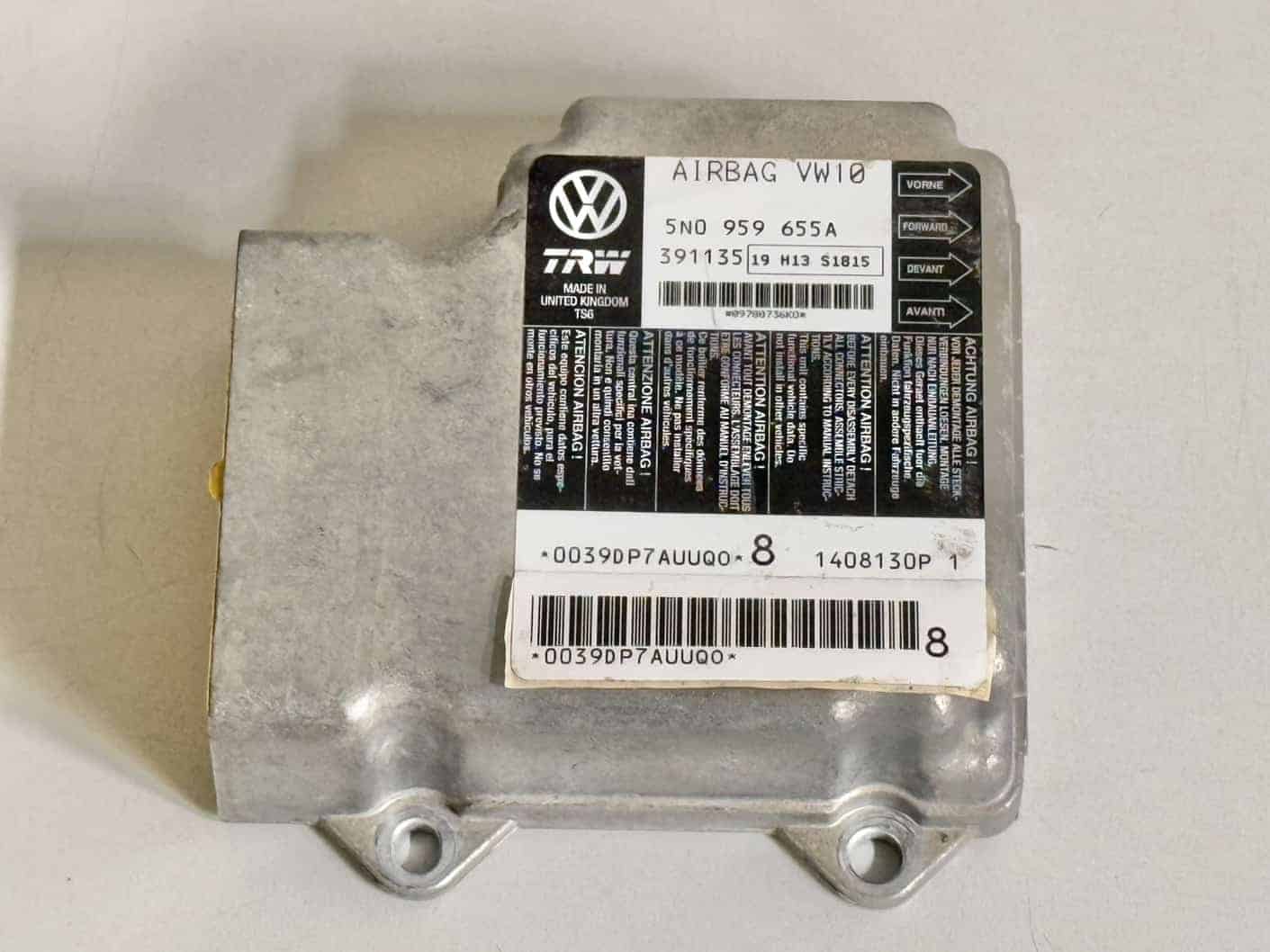 Airbagsteuergerät VW Passat 3C Kombi 2008