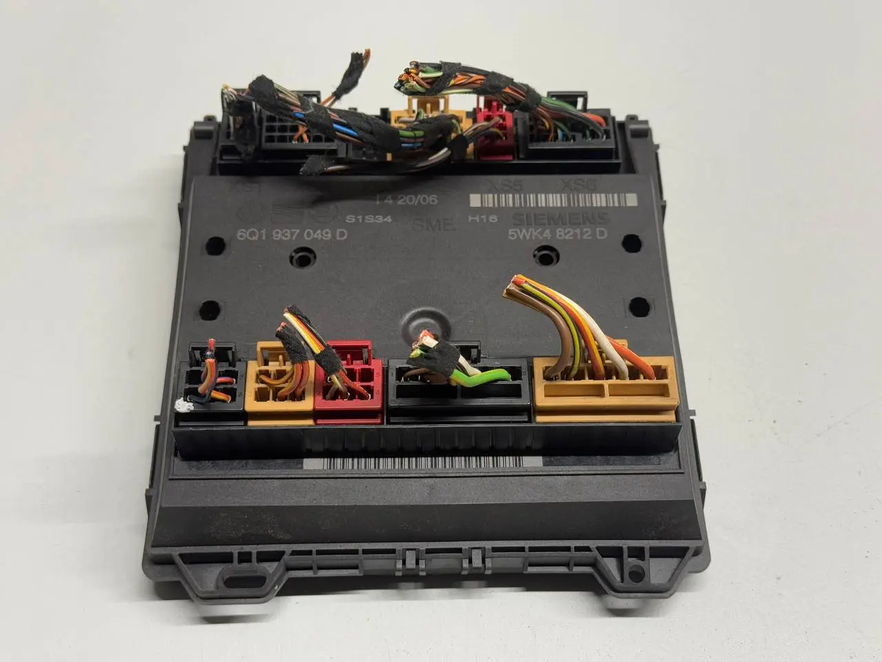 Komfortsteuergerät BCM Bordnetz VW Polo 9N1 1,2L 2002 6Q1937049