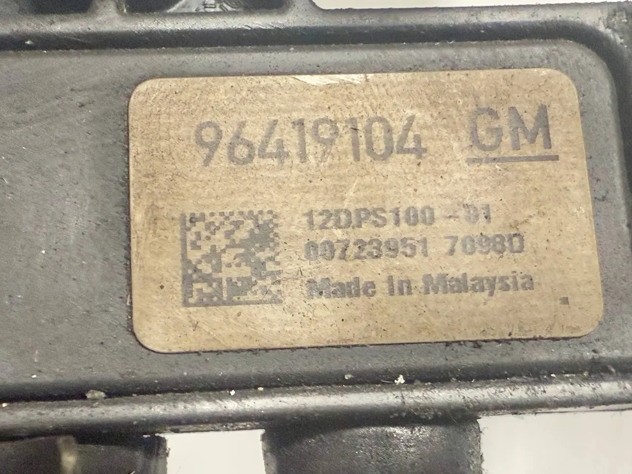 Differenzdrucksensor Druckfühler Abgasdruck Antara OPEL GM ANTARA 2007 96419104