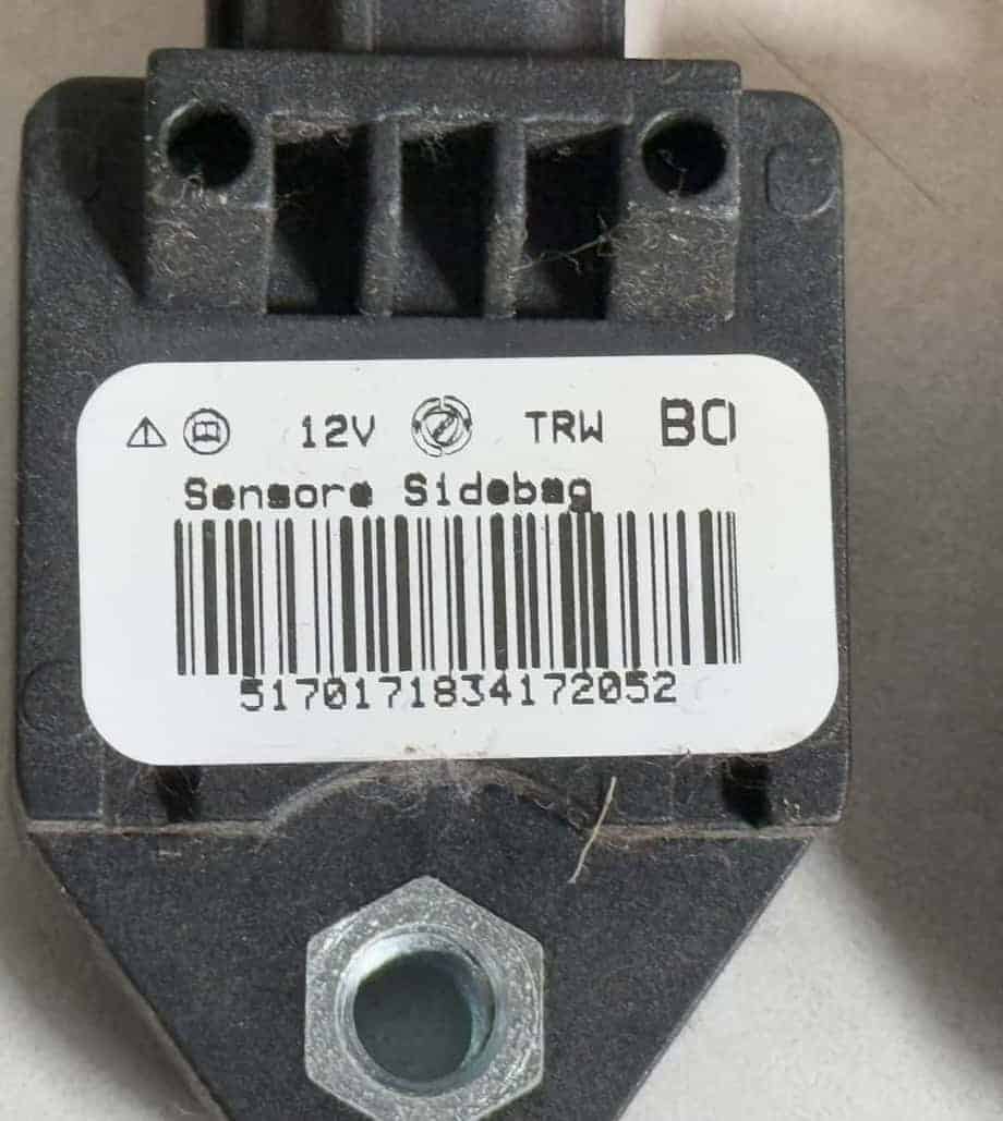 2X Airbag Sensor FIAT Punto 1.2 2008