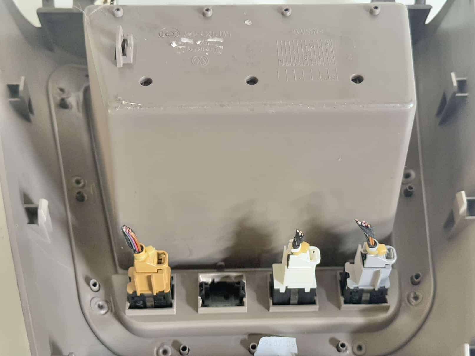 Ablagefach Abdeckung Mittelkonsole Braun VW Golf Plus 2009