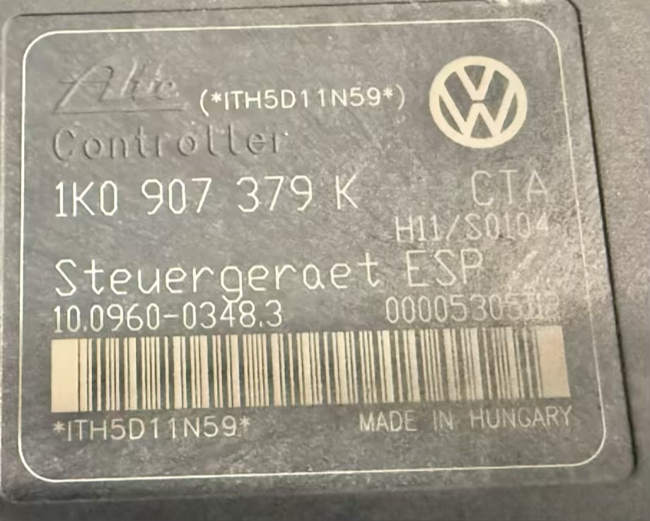 ABS Block ESP Steuergerät Hydraulikblock VW Golf Plus 2005 5M1 1,6 FSI 1K0907379