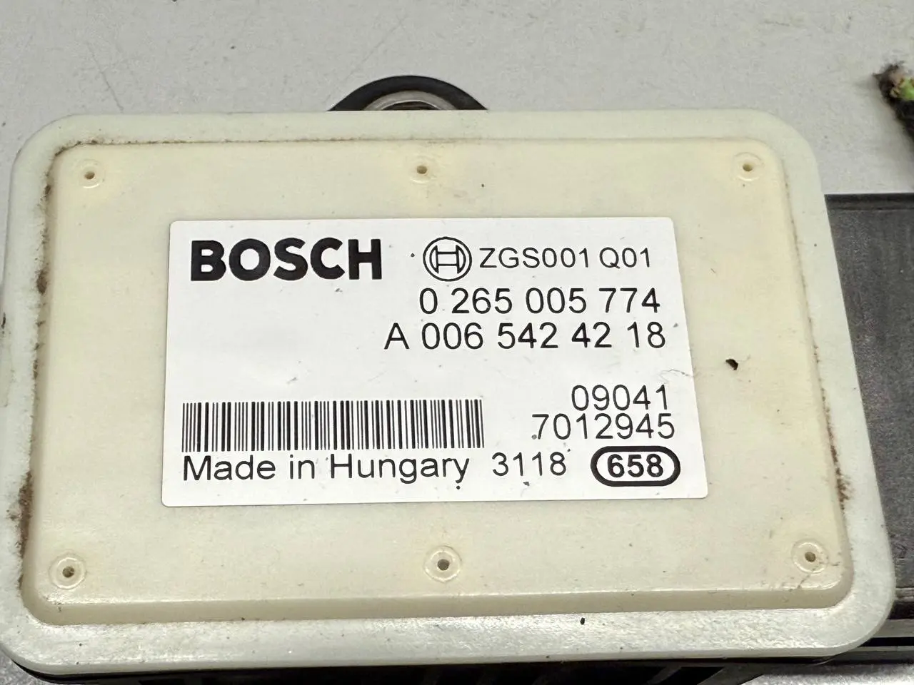 ESP Dousensor Mercedes Benz Vito W639 111CDI 2009 A0065424218, 0265005774