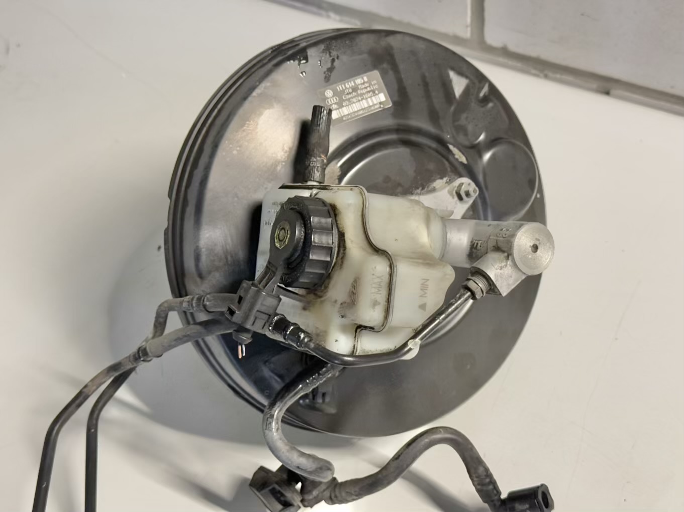 Bremskraftverstärker Hauptbremszylinder VW Touran 1T1 Trend 2003 1T1614105B