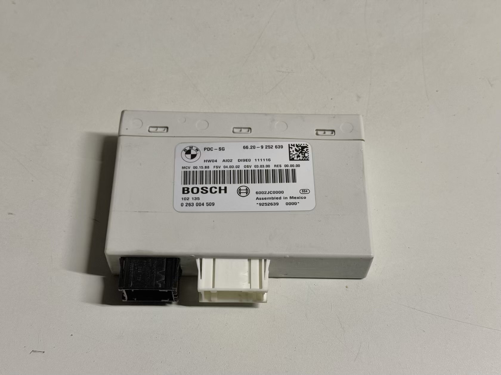 Steuergerät Einparkhilfe PDC Module BMW 116i E81 2011 0263004509, 66209252639