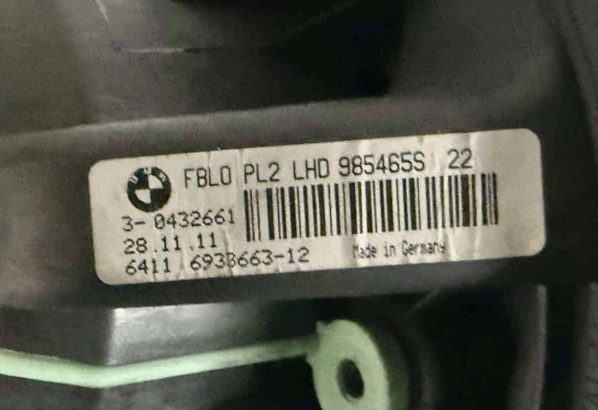 Gebläsemotor Gebläse Lüfter mit Wiederstand BMW 116i E87 E81 2009 T1015486AT