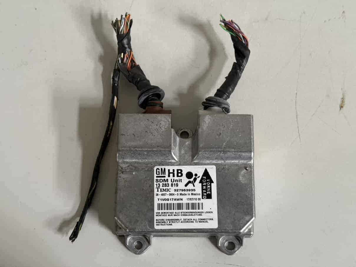 Airbag Steuergerät Opel Corsa D 2009