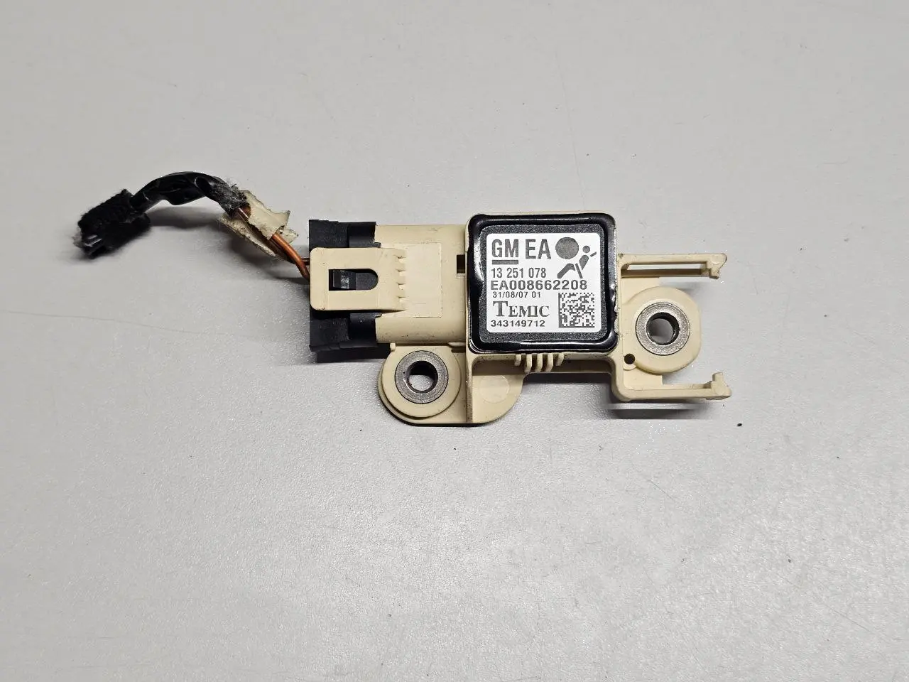 Airbagsensor Crashsensor ASTRA-H 1.6 DOHC 2007 13251078