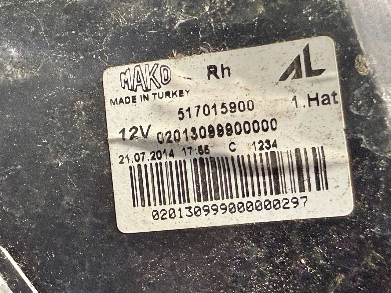 Rückleuchte Heckleuchte rechts FIAT GrandPunto 1.4 2006 517015900