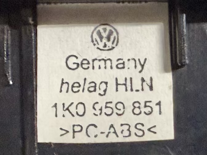 Fensterheberschalter VW Touran 1.6 FSI 1T1 Trend 2003 1K0959851, 1F0959527