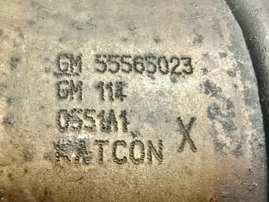 KAT Katalysator Partikelfilter 1.7 CDTI OPEL ASTRA-J 2011 GM55565023, 55565023