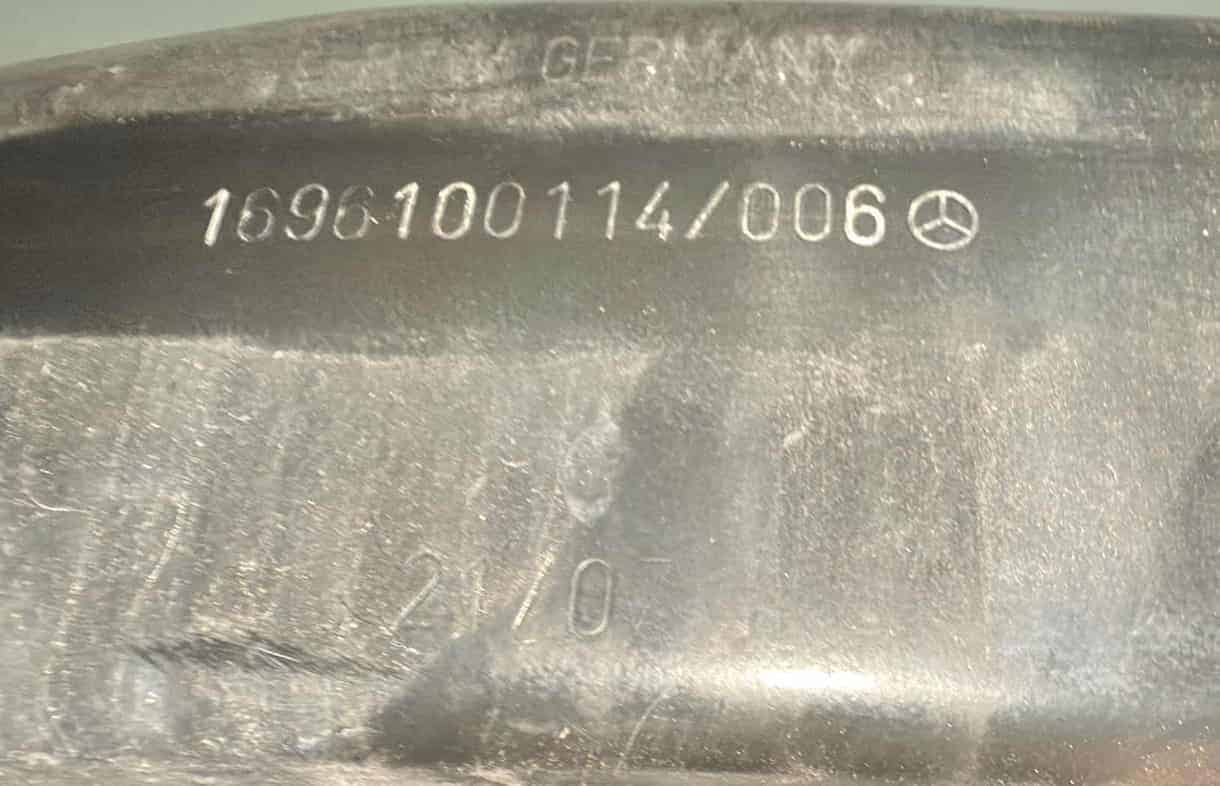 Querträger Stoßstangeträger Crashverstärkung Hinten Mercedes Benz BKlasse W245 B170 2005