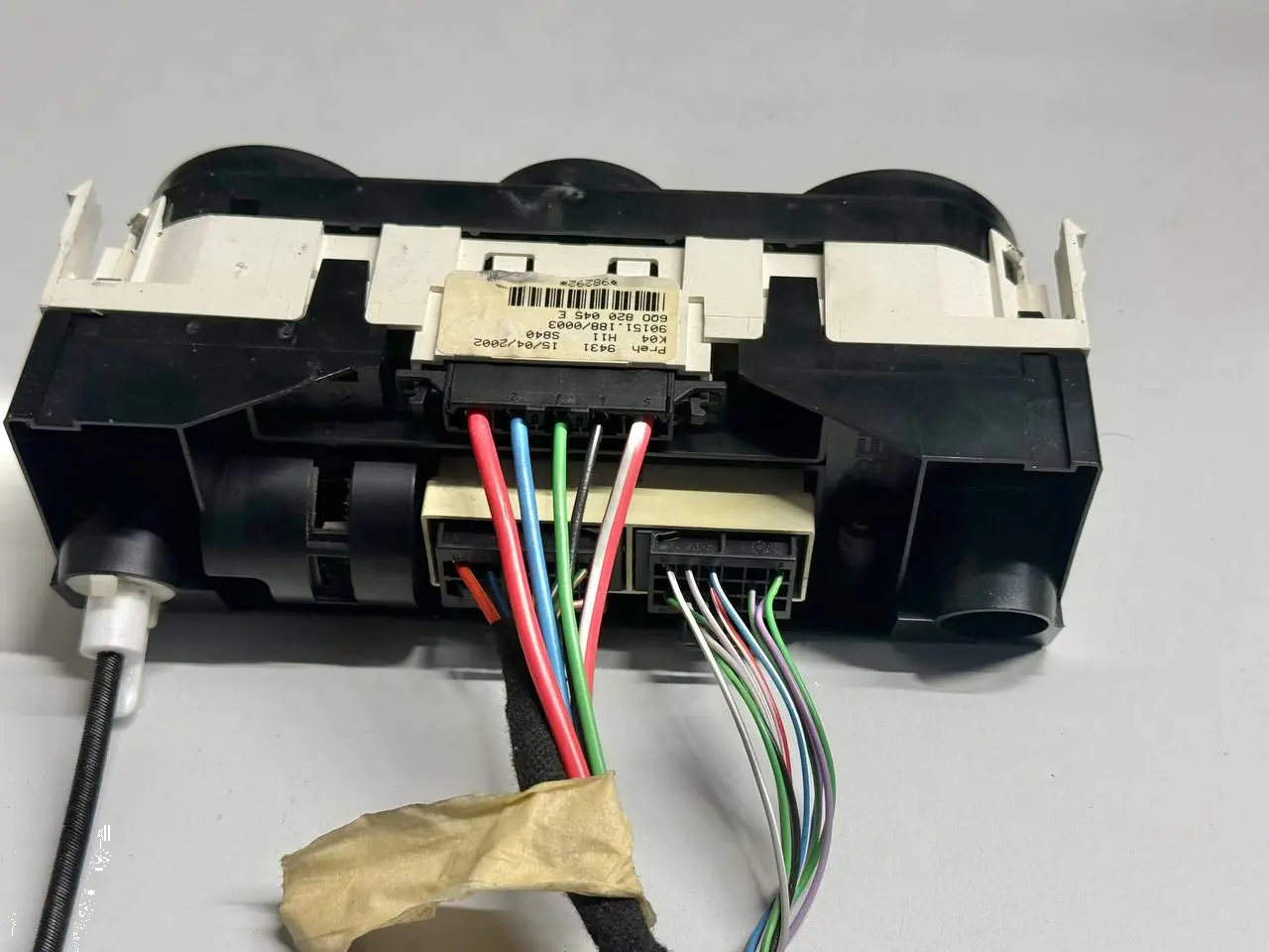 HEIZUNGSREGLER KLIMABEDIENTEIL VW Polo 9N1 1,2L 2002 6Q0820045E