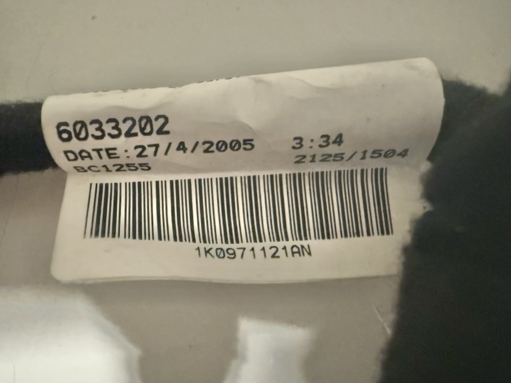 Kabelsatz Türkabelbaum Vorne Rechts VW Golf5 1K1 1.4L 1K0971121AN