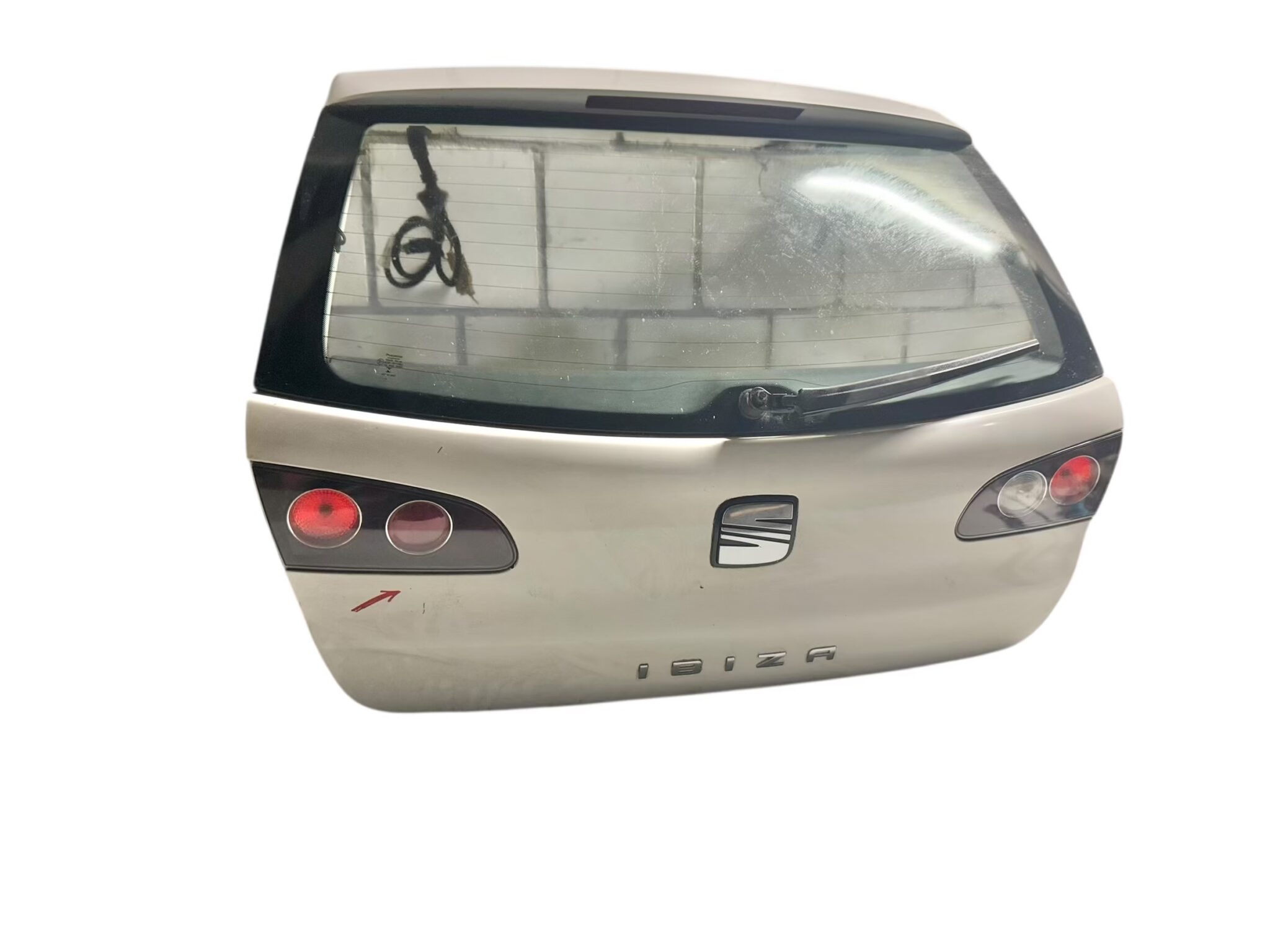Heckklappe Komplett Seat Ibiza 1.2 2008 Farbe Code: Weiss LB9A