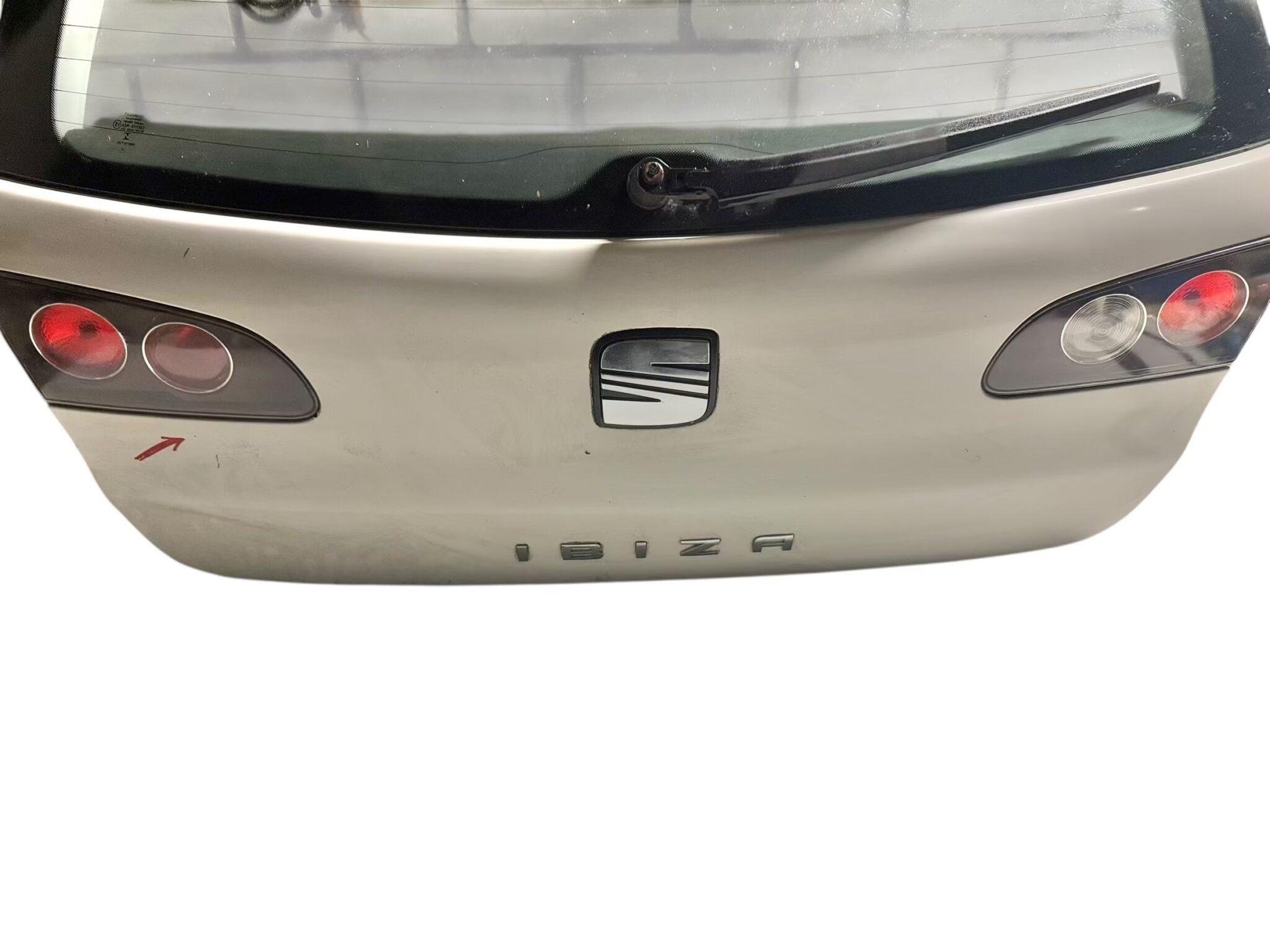 Heckklappe Komplett Seat Ibiza 1.2 2008 Farbe Code: Weiss LB9A