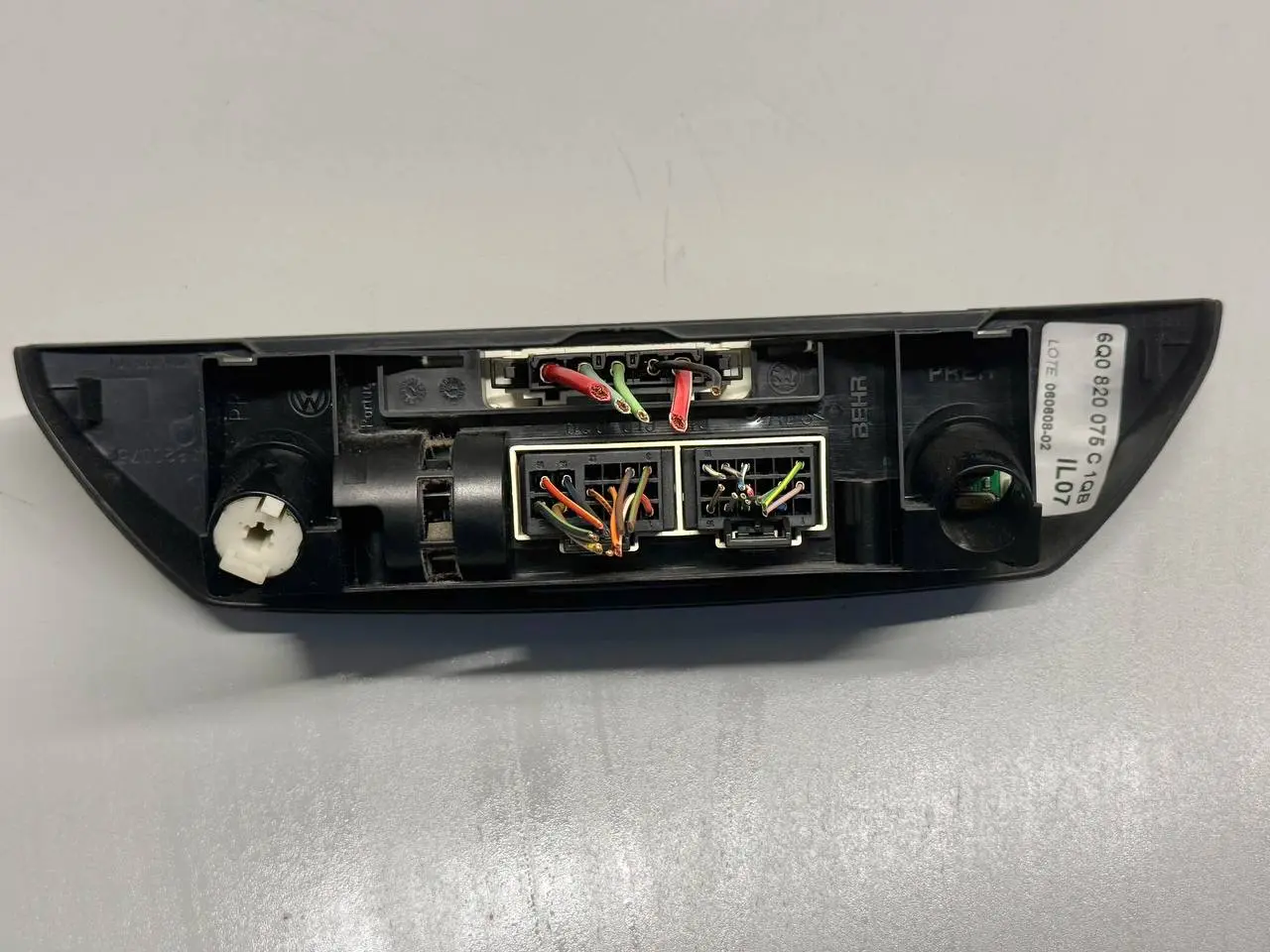 Klimabedienteil Heizungsregler Steuergerät VW Polo 9N1 1,2L 2002 6Q0820045