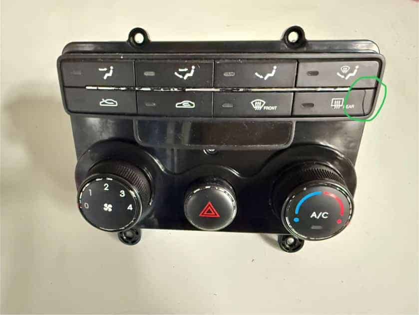 Klimabedienteil Bedienteil Heizung Lüftung Hyundai i30 2010 972502L170
