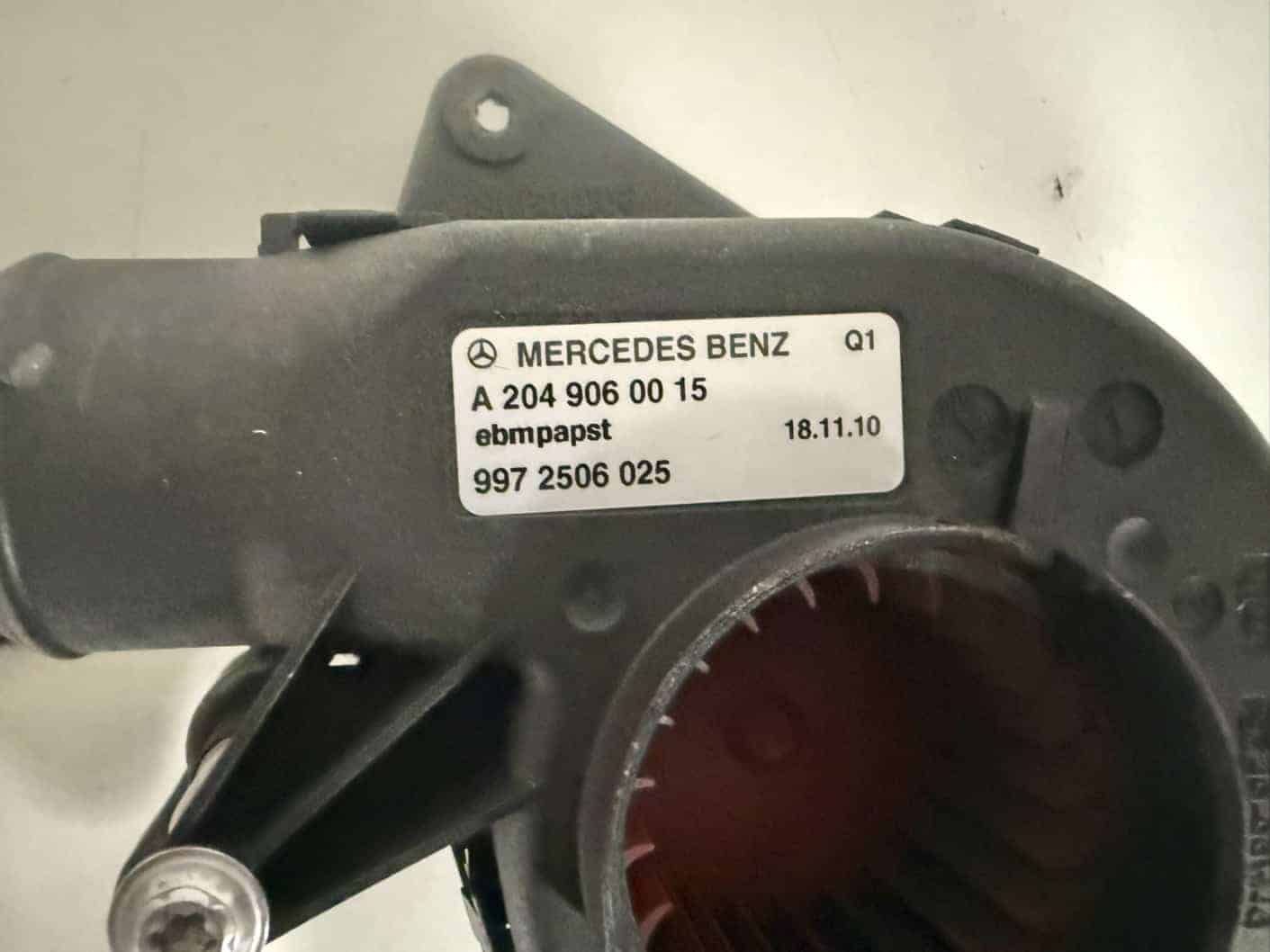 Gebläsemotor Heizungsgebläse W212 E-Klasse 2010 2049060015