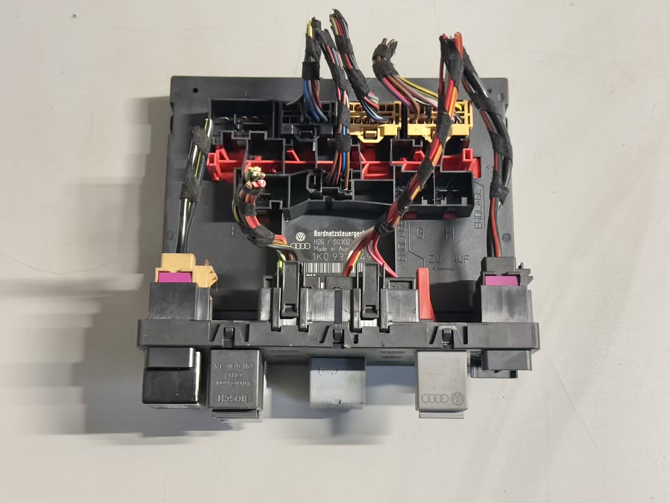 Bordnetzsteuergerät Komfortsteuergerät BCM VW Touran 1T1 2003 1K0937049F