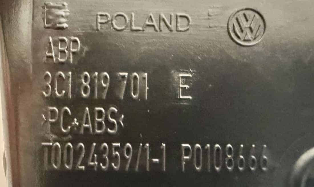 Luftdüse links VW Passat 3C Kombi 2008 3C1819701