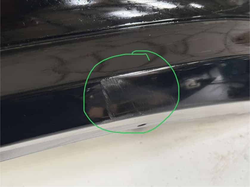 Stoßstange hinten BMW 116i E81 E87 2009