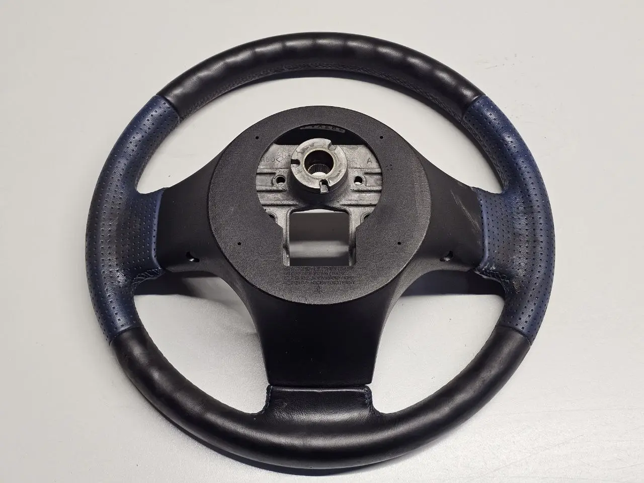Lederlenkrad Blau Schwarz Mitsubishi Colt 2006 1,3 MR977310