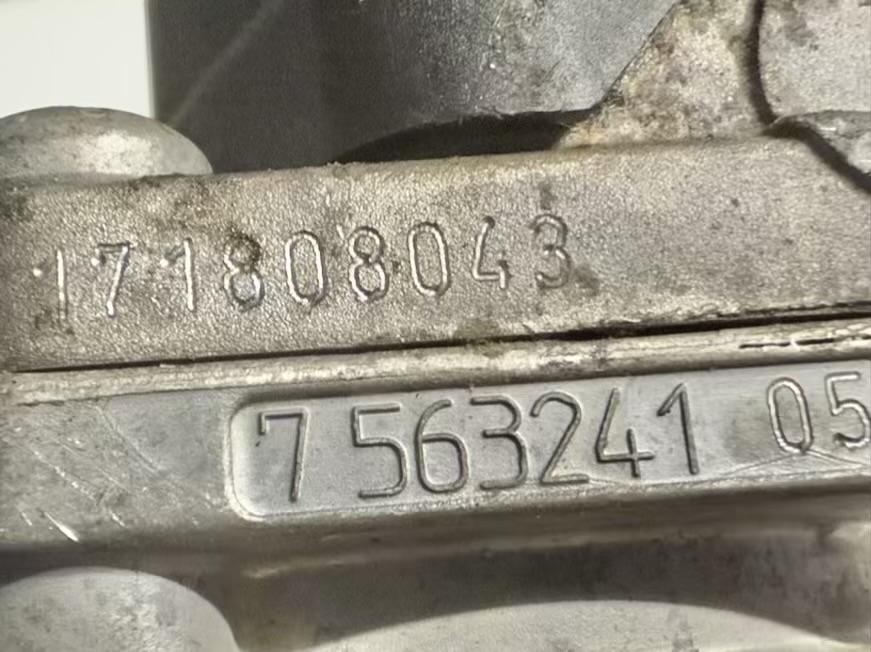 Abgasrückführventil Abgasrückführung AGR BMW 116i N43 E81 E87 2011 7563241