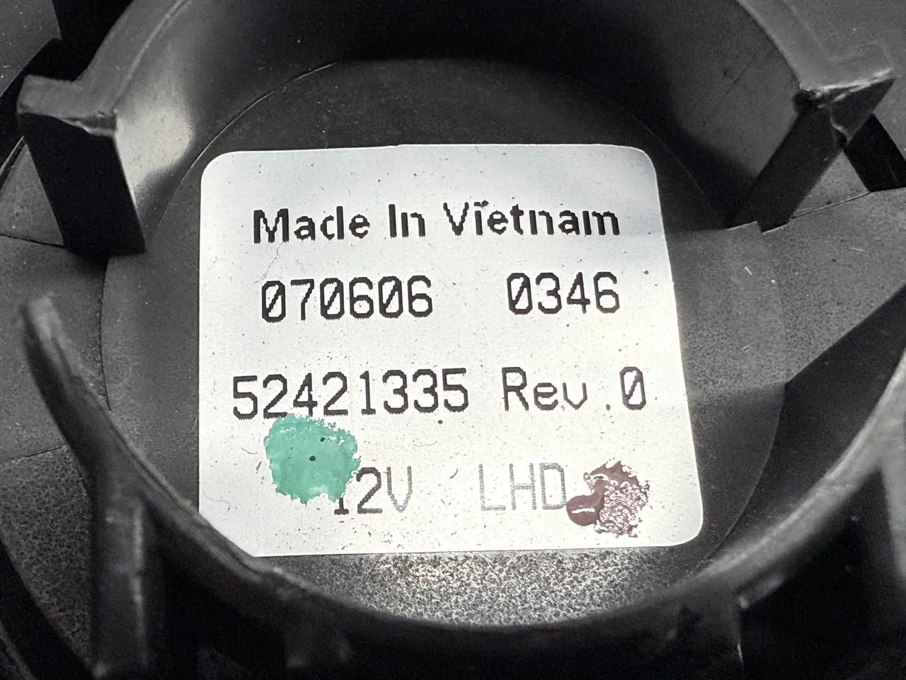 Gebläse Heizungsgebläse Gebläsemotor ASTRA-H 1.6 DOHC 2007 52421335
