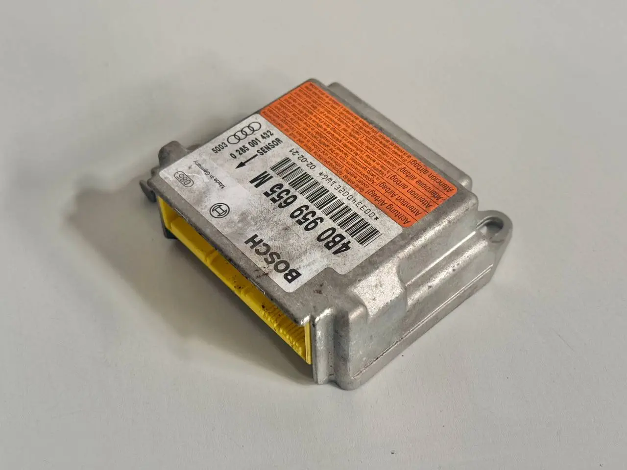 Airbagsteuergeraet Steuergeraet A6 Avant 4B5 TDI 2.5L 2002 4B0959655M