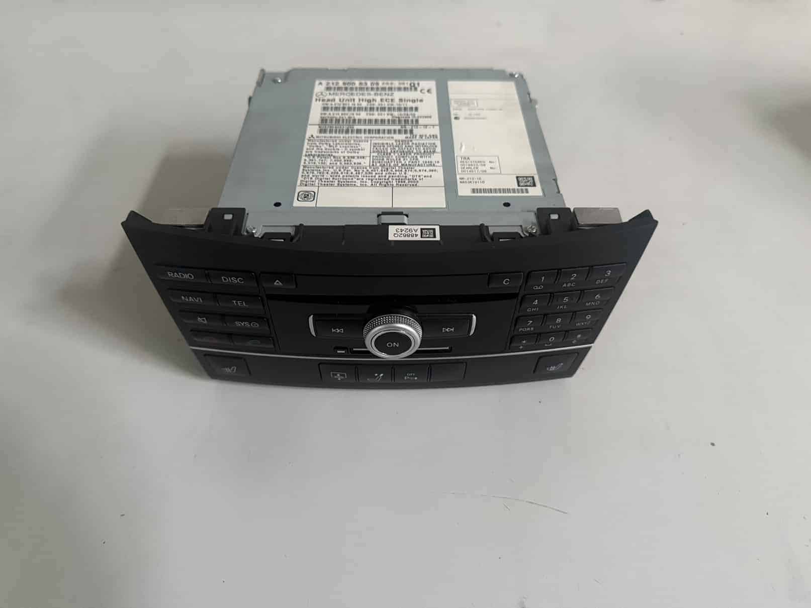 Autoradio Navigation Comand NTG4 Head Unit Benz W212 E-Klasse 2010