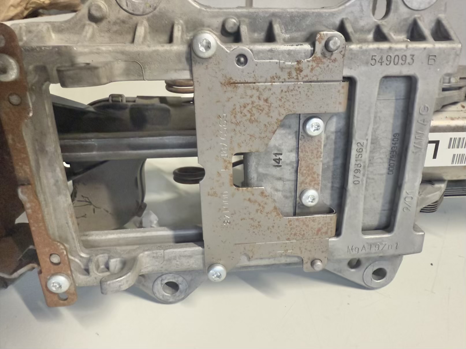 Lenksäule komplett mit Kreuzgelenk VW Passat 3C Kombi 2008 3C1419501N