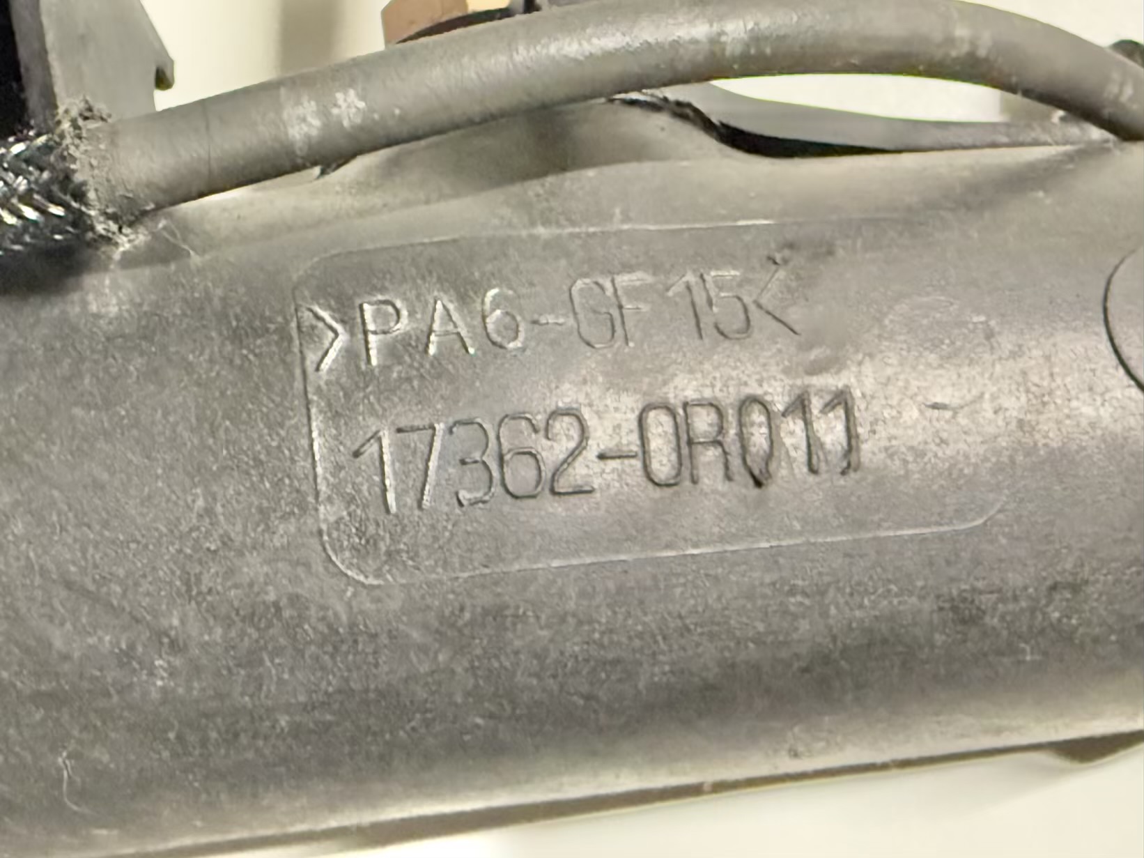 Drosselklappe Schlauch TOYOTA Verso 2008 173620R010