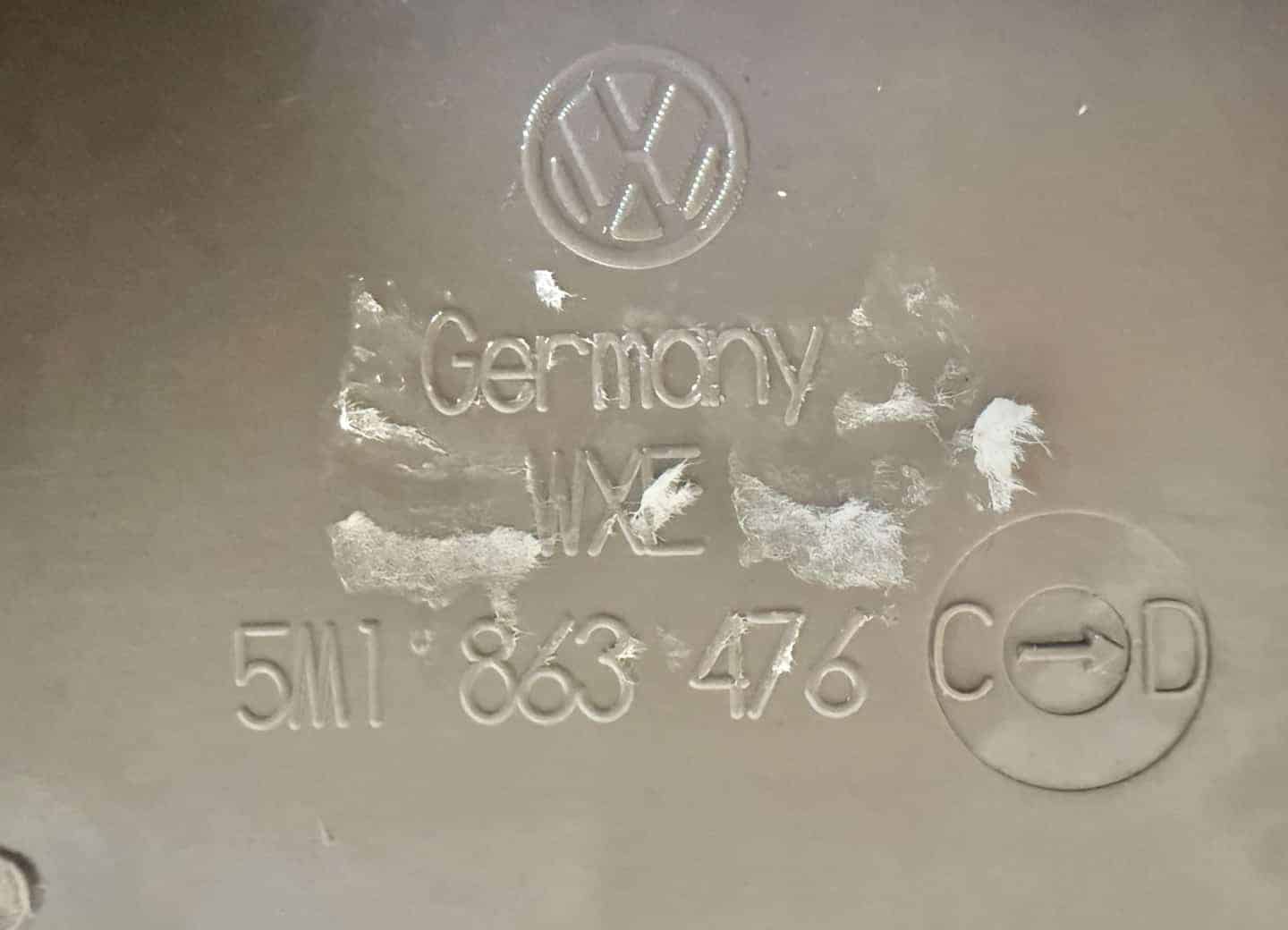 Ablagefach Abdeckung Mittelkonsole Braun VW Golf Plus 2009