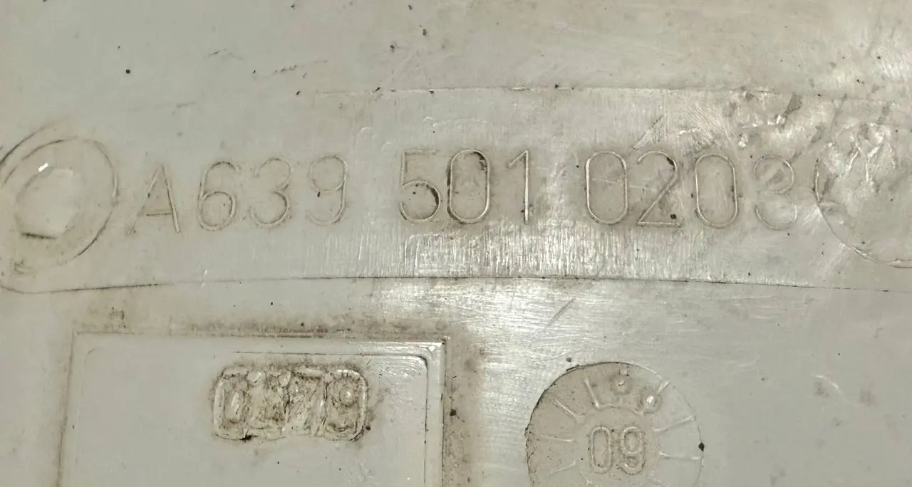 Ausgleichsbehälter Kühlmittel Schläusche Benz Vito W639 111 2009 A6395010203
